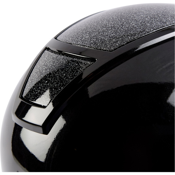 2026 Champion Unisex Insight Glitter Standard Peak Riding Hat INSIGHTGO - Met Black / Sparkle Schwarz